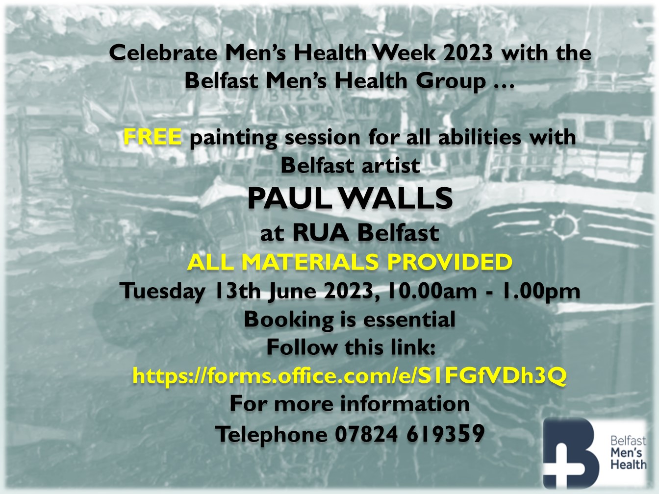 Men’s Health Week 2023 B Well Belfast
