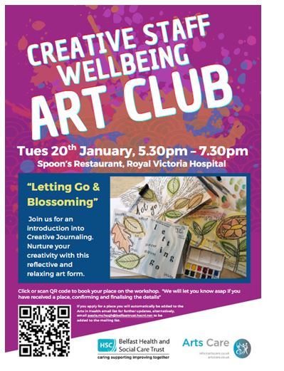 Creative Staff Wellbeing Art Club