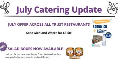 July offers across all Trust Canteens