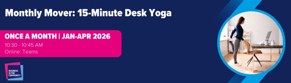 Monthly Mover: 15-Minute Desk Yoga 2026
