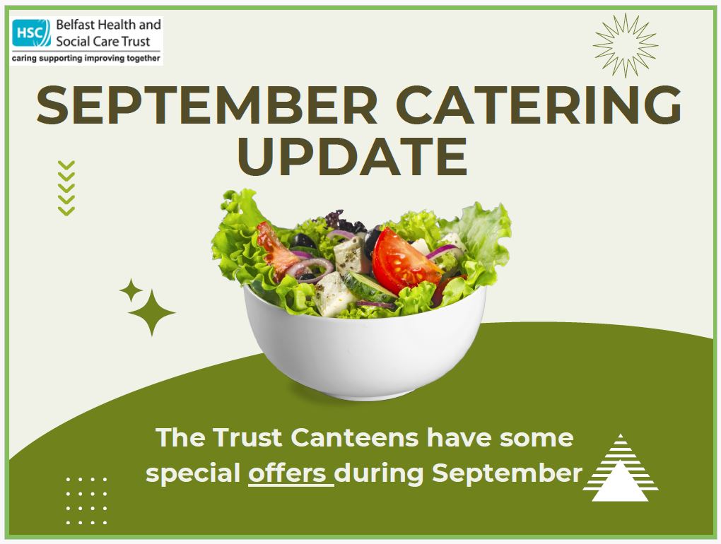 Check out September’s staff restaurants offers here
